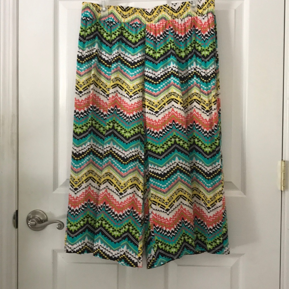 Gaucho Pants Multi color Cato L